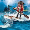 Pirata con zattera e squalo martello Anteprima dell’immagine prodotto 17