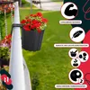 KOTARBAU® Lot de 6 pots de fleurs suspendus Pot de fleurs Voir les images du produit 8