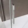 doporro Duschkabine Eckdusche 90x140x195cm Schiebetür mit Produktbild-Vorschau 3