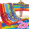 KRUMAD 2er-Set Strandtuch Mikrofaser 180x100 cm, Produktbild-Vorschau 1