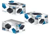 Three boxes of Scheppach battery chargers are displayed against a white background. Produktbild-Vorschau