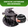 Plattenlager PRO für Beton Stein Keramikplatten Produktbild-Vorschau 3