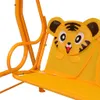 vidaXL Altalena hollywood per bambini giallo 115 x 75 x 110 Anteprima dell’immagine prodotto 4