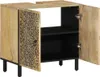 vidaXL Vanity unit 62x33x58 cm masívne drevo mango Náhľad obrázku produktu 2