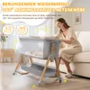 LEADZM 5-in-1 Beistellbett Babywiege Höhenverstellbar mit Produktbild-Vorschau 3