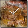 Coloray Uhr auf Leinwand 30x30 cm Wand Uhr Dekoration Produktbild-Vorschau 1