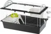 A hamster cage with accessories on a white background. Podgląd zdjęcia produktu