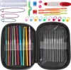 Häkelnadel Set Aluminium 0,6-6,5 mm Stricknadel mit Tasche Produktbild-Vorschau 1
