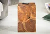 Massiver Beistelltisch SQUARE 30cm Teakholz Würfel Produktbild-Vorschau 2