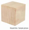 Holzwürfel quadratisch Buche massiv  56x56x56 mm Produktbild-Vorschau 1