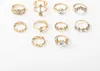 Gold RETRO PUNK BOHO 77 SET von RETRO RINGEN Produktbild-Vorschau 2