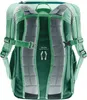 The back of a green backpack. Produktbild-Vorschau