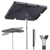 Sekey Sonnenschirm Balkon Rechteckig 200×125 cm Produktbild-Vorschau 2