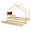 Doppel-Kinderbett 'Sodankylä' mit Ausziehbett 90x200cm Produktbild-Vorschau 7
