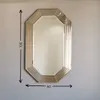 Skye Decor, A312Y- A312YNOS, Bronze, Wandspiegel, 60x100 Produktbild-Vorschau 5