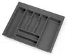 Portaposate Optima Vertex 500mm Plastica Grigio Emuca Anteprima dell’immagine prodotto 1