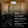 OSRAM WiFi Deckenventilator mit LED Lampe, Lichtfarbe Produktbild-Vorschau 7