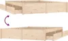 vidaXL Bett mit Schubladen 200x200 cm Produktbild-Vorschau 8