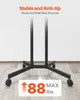 SucceBuy Rolovací stojan na TV pro obrazovky 812,8-1651 mm, Náhled obrázku produktu 4