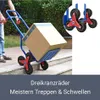 Skládací schodišťový vozík 21078, rudlík, ruční, s Náhled obrázku produktu 5