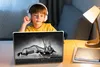 MuchoWow® Laptop Aufkleber Sticker Cover Antilope - Schwarz Produktbild-Vorschau 3