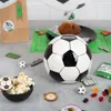 6 Mini Fußbälle - kleine Deko Bälle schwarz weiß 2 cm Produktbild-Vorschau 4
