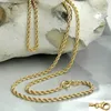 Armband 2mm Kordelkette 9Kt GOLD 19cm gold 2mm Produktbild-Vorschau 4