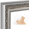 CLAMARO 'Viktor' Antik Wandspiegel mit Rahmen | Grau Silber Produktbild-Vorschau 4