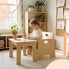 Dětská židlička Relaxdays, pro děti od 1 roku, Montessori a Náhled obrázku produktu 2