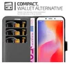 Cadorabo cover per Xiaomi RedMi 6 cover protettiva in nero Anteprima dell’immagine prodotto 4