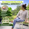 tillvex® Gartenstühle 2er Set Stapelbar Wetterfest | Produktbild-Vorschau 5