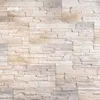 Fassade Fliesen 38.5x13cm dekorative Gips Stein beige Produktbild-Vorschau 1