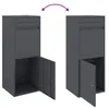 Pakket inwerp box met opslag Antraciet 41 x 38 x 103 cm Productafbeelding-voorbeeld 7