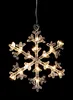Fiocco di neve acrilico a LED "Icy Star" - 16 LED bianco Anteprima dell’immagine prodotto 3