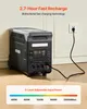 VEVOR tragbare Powerstation 3600 W, 3840 Wh, Solargenerator Produktbild-Vorschau 4