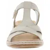 Rieker Damen Klassische Sandalen 65919-60 Farbe:Beige Produktbild-Vorschau 5