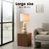 Mica Decorations Menko Lampa stołowa do salonu – lampa z Podgląd zdjęcia produktu 4