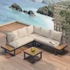 Flieks Gartenlounge-Set 5 Sitzer, Balkonmöbel Set mit Produktbild-Vorschau 3