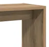 vidaXL Stolik boczny dębowy Artisan 50x26x50 cm materiał Podgląd zdjęcia produktu 5