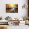 Poster - Poster ohne Rahmen - Bach Park Baum - 100x70 cm - Produktbild-Vorschau 6