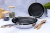 Patelnia do smażenia, stal nierdzewna Patelnia do smażenia, Podgląd zdjęcia produktu 7