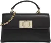 Furla sac bandoulière en cuir noir WE00423ARE000O6000 Voir les images du produit 9