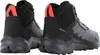 A pair of black and gray Adidas Terrex hiking boots with orange accents. Produktbild-Vorschau
