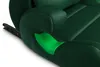 A close-up view of a dark green car seat with a bright green lever. Náhľad obrázku produktu