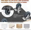 LARS360 Transportroller 2er Set mit 2x Feststellbremse, Produktbild-Vorschau 4
