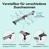 Mai & Mai Duschwannenfüße Duschwannenfuß 78x10x14cm Produktbild-Vorschau 5