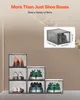 VEVOR úložné boxy na boty stohovatelné boxy na boty (6 ks) Náhled obrázku produktu 4