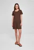 TB5040 - Ladies Organic Empire Valance Tee Dress brown M Produktbild-Vorschau 5