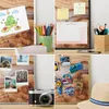 Magnettafel 80x60 cm mit schwarzem Rahmen - Magnetische Produktbild-Vorschau 4