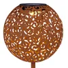 GLOBO 33743R Solarleuchte Metall rostfarben, LED Produktbild-Vorschau 2